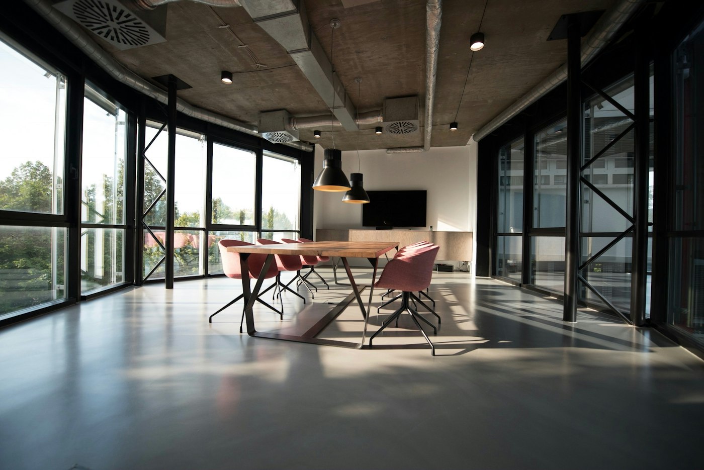 Bright modern office space