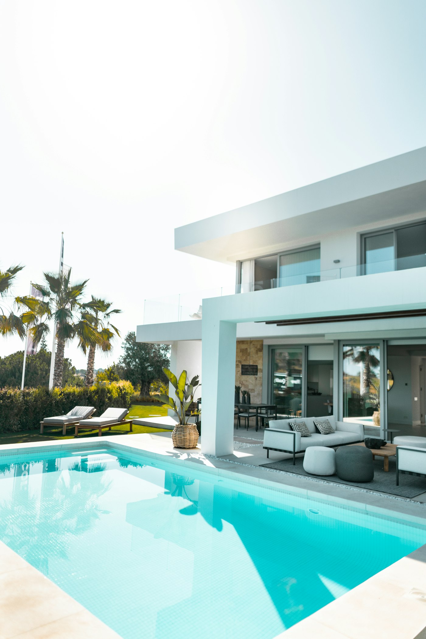 Luxury home with a private pool